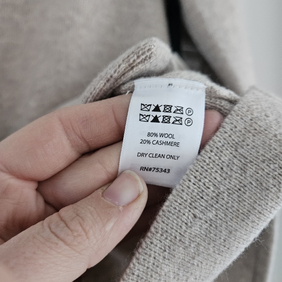 NWT Joie wool cashmere cardigan Size Medium - Picture 6 of 6